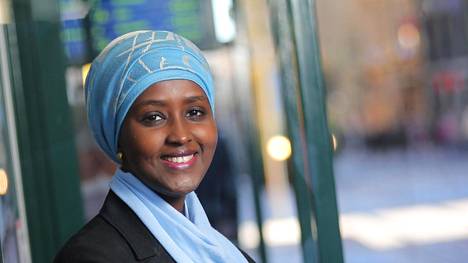 Suomensomalialainen Fadumo Dayib kuvattiin Helsingissä syyskuussa ennen kuin hän muutti Somalian Mogadishuun osallistuakseen presidentinvaaleihin.