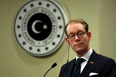 Ruotsin ulkoministeri Tobias Billström