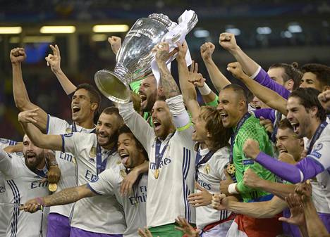 Real Madrid juhli viime keväänä Mestarien liigan voittoa.