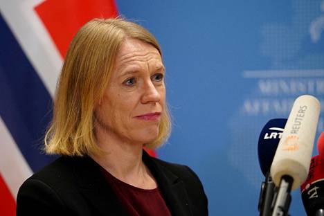 Norjan ulkoministeri Anniken Huitfeldt