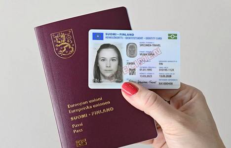 Uudenmalliset passi ja henkilökortti