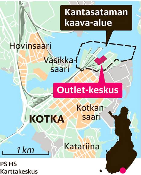 Kotka hamuaa jättimäistä outlet-paratiisia - Kotimaa 