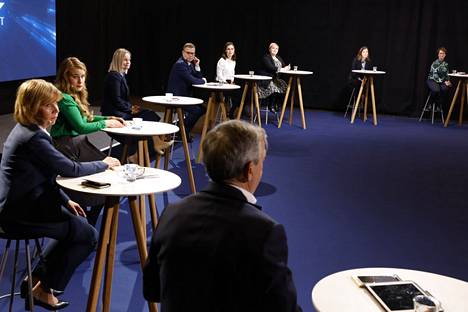 HS:n aluevaalitentti järjestettiin keskiviikkoiltana Sanomatalossa.