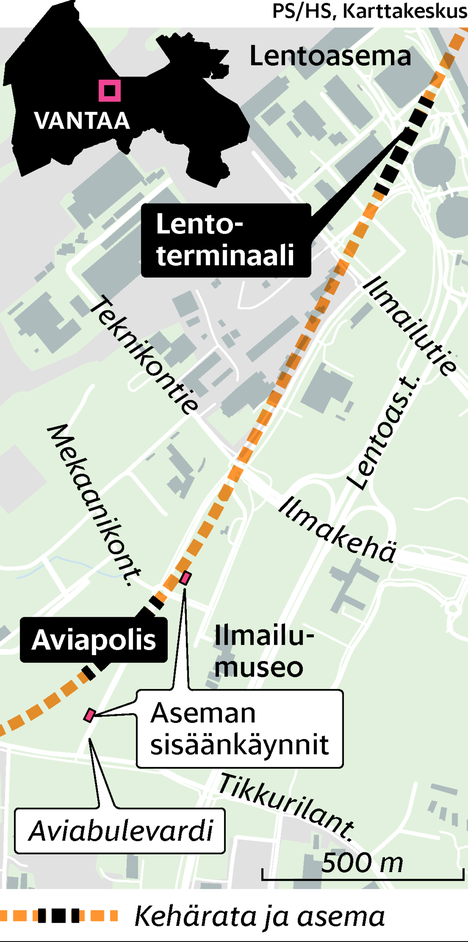 Onkohan tässä tapahtunut kämmi” – HSTV yritti löytää Vantaalla reitin  autioituneelle Aviapoliksen asemalle - Kaupunki 