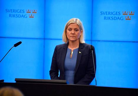 Sosiaalidemokraattien puheenjohtaja Magdalena Andersson teki keskiviikkona kahdella tavalla historiaa. 