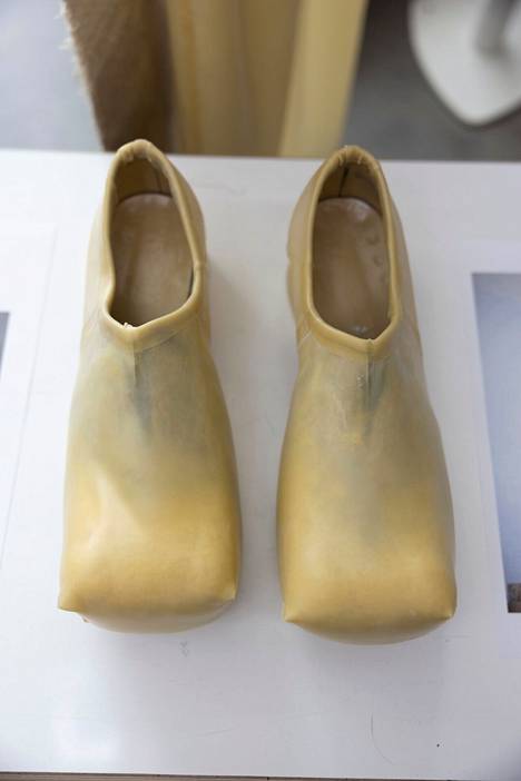 Shoes designed by Ruusa Vuori.