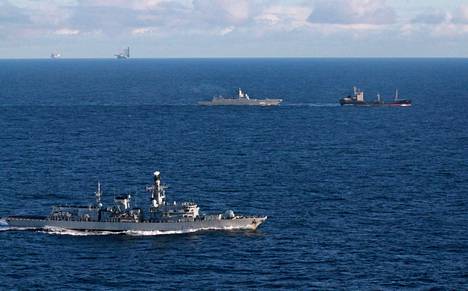 Britannian laivasto seurasi venäläistä ohjusfregattia Pohjanmerellä keskiviikkona.