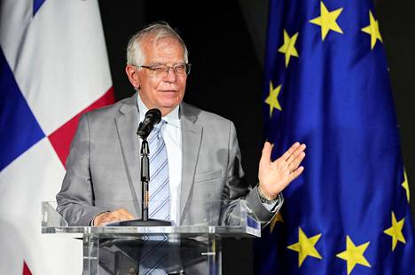 EU:n ulkosuhteita johtava Josep Borrell puhui Venäjän-vastaisista pakotteista vierailullaan Panamassa.