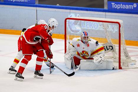 Severi Auvinen saved his first match in the Jokerien Mestis crew in the August Lace Tournament against Pori Ässi.