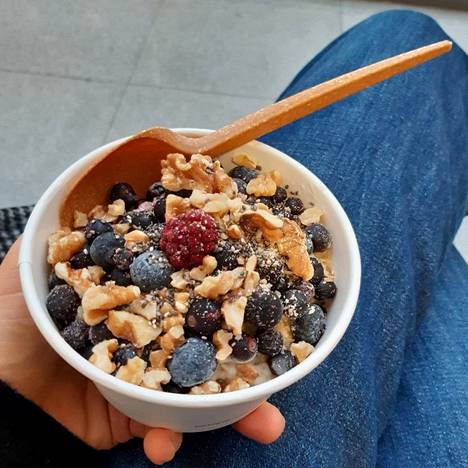 The Forum’s porridge bar is a newcomer to the city.