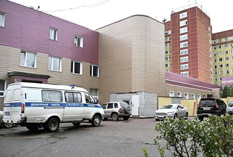 Kuva Omskin sairaalasta, jonne Aleksei Navalnyi kiidätettiin torstaina.
