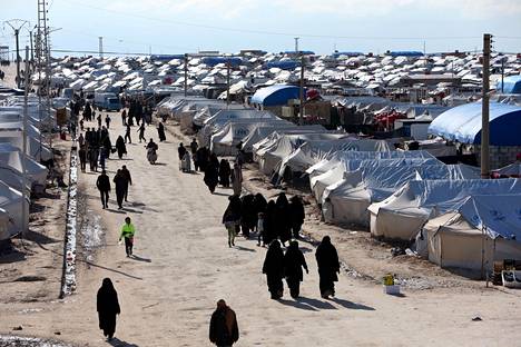 Syyrian al-Holin leirillä on kymmeniätuhansia ihmisiä.