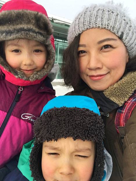Lei Huang's children have grown up in Finland.  