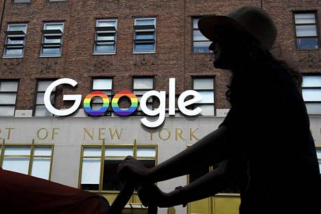 Googlen emoyhtiön Alphabetin osake nousi jälkimarkkinoilla, kun yhtiö porskutti vuoden ensimmäisellä neljänneksellä odotettua vahvemmin. Kuvassa yhtiön toimisto New Yorkissa 10. Avenuella Hudson-joen varrella.