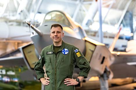 Eversti Aki Heikkinen on työskennellyt viime syksystä alkaen F-35 yhteystoimiston päällikkönä Washingtonissa. 