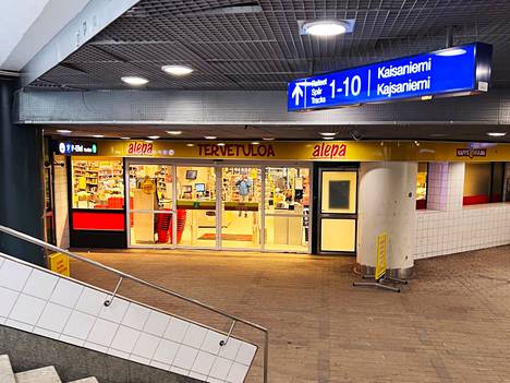 Hok-Elanto ei ollut tyytyväinen Elielien Alepan asiakasmääriin. Myymälä sijaitsee jalankulkutunnelissa Helsingin päärautatieaseman alla.