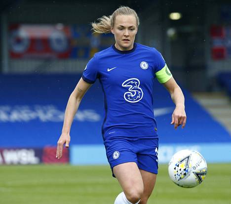 Magdalena Eriksson on Chelsean kapteeni.