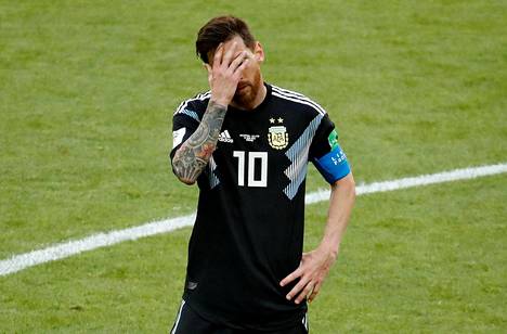 Lionel Messi pettyi tulokseen ja omaan esitykseensä lauantaina.