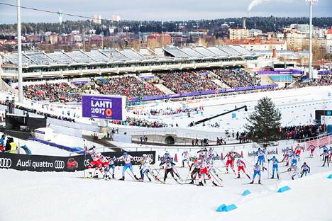 Lahti isännöi pohjoismaisten hiihtolajien MM-kisoja viimeksi vuonna 2017.