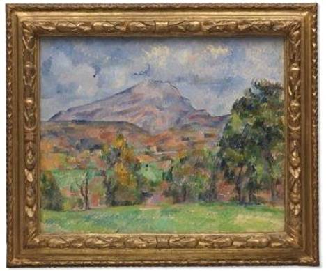 Paul Cézannen La Montagne Sainte-Victoire (1888–1890) myytiin 137,8 miljoonalla dollarilla. 