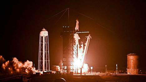 SpaceX Falcon 9 -raketti laukaistiin Nasan Kennedy Space Centerissä Floridassa 2. maaliskuuta 2023.