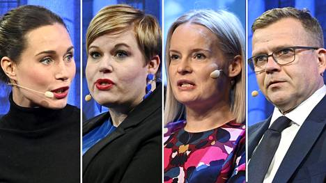 HS:n vetämään tenttiin osallistuvat Sanna Marin, Annika Saarikko, Riikka Purra ja Petteri Orpo sekä neljä muuta eduskuntapuolueen puheenjohtajaa.