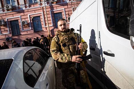 The Kievan man, who introduced himself as a yuri, had joined the regional defense forces.