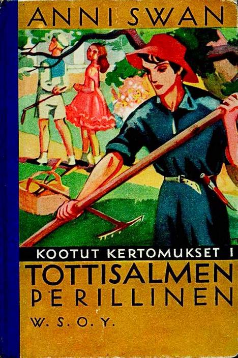 Anni Swanin Tottisalmen perillisestä (1914) otettiin toinen painos jo seuraavana vuonna, ja vuoteen 1922 mennessä kirja oli ehtinyt jo neljänteen painokseen. Sittemmin se aloitti Swanin Koottujen kertomusten sarjan. Sarjan kansikuvat ovat Martta Wendelinin käsialaa.