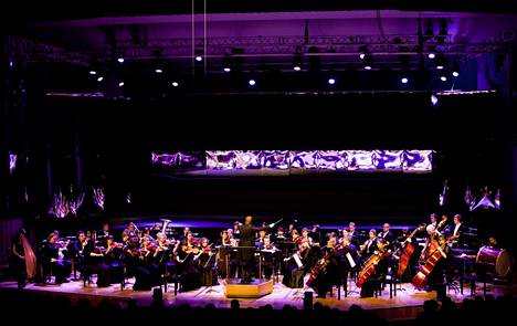 Strauss-konsertti Finlandia-talossa vuonna 2012.