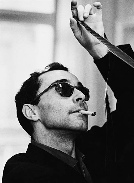 Jean-Luc Godard kuvattuna vuonna 1959.