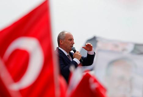 Muharrem İnce oli vuoden 2018 presidentinvaaleissa opposition pääehdokas