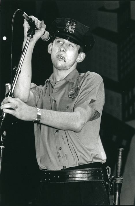 Shane MacGowan was the lead figure in the rowdy, folk punk playing The Pogues.