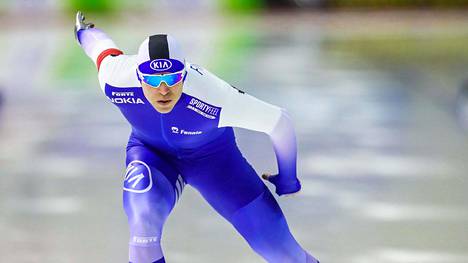 Mika Poutala luisteli komean uuden Suomen ennätyksen 500 metrillä Salt Lake Cityssä