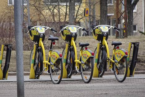 Helsingin kaupunkipyörät palasivat kaduille tällä viikolla.