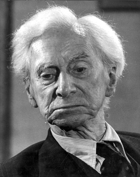 Brittifilosofi Bertrand Russell.