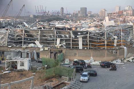 Voimakas räjähdys aiheutti merkittäviä tuhoja ympäri Beirutia.
