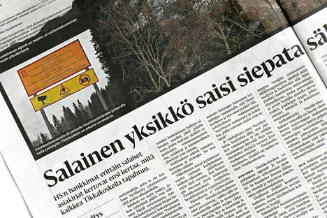 Helsingin Sanomien selvitys Puolustusvoimien tiedustelun toiminnasta ilmestyi 16. joulukuuta 2017. 