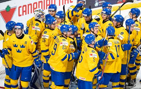Ruotsin nuoret pelasivat MM-kisoissa Red Deerin lohkossa.