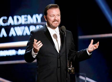 Ricky Gervais kuvattuna Los Angelesissa vuonna 2016. 