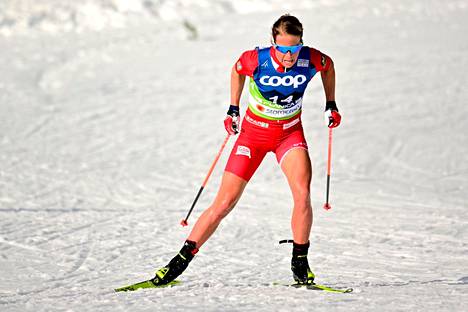 Norjan Astrid Øyre Slind kilpaili 35-vuotiaana uransa ensimmäisissä MM-kisoissa ja saavutti yhdistelmäkilpailussa yllätyspronssia.