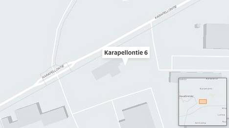 Poliisioperaatio kemikaalivarastossa Espoon Karamalmilla: hälytys alueelle naamioituneina tunkeutuneista henkilöistä