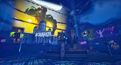 Pelaajat voivat nyt vierailla virtuaalisessa Helsingissä Käärijä-teemaisessa pelissä. Tiedätkö, mistä pelistä on kyse?