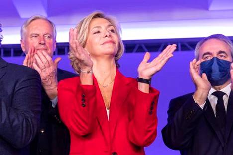 Valérie Pécresse voitti puolueensa ehdokkuuden. Hänelle hävisi muun muassa Michel Barnier (vas.), joka veti EU:n brexit-neuvotteluja.