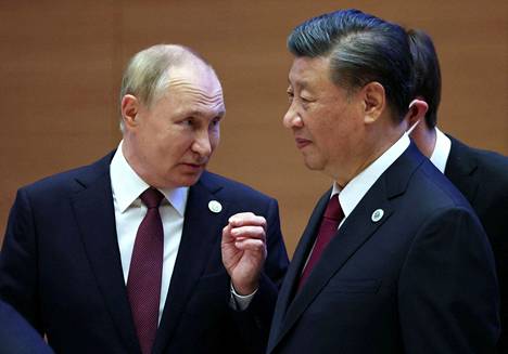 Venäjän presidentti Vladimir Putin ja Kiinan presidentti Xi Jinping tapasivat viime viikolla Uzbekistanissa.