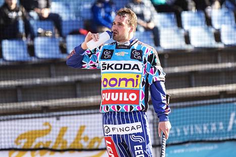 Jukka-Pekka Vainionpää oli Vimpelin avainpelaaja ensimmäisessä finaalissa.
