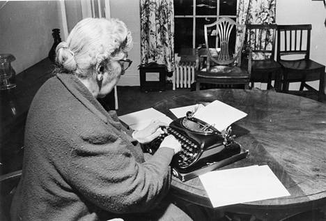 Agatha Christie 15. syyskuuta 1970.