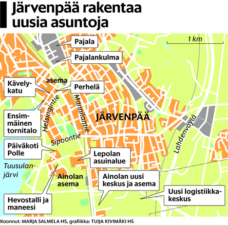 Järvenpäähän on nousemassa jättimäinen logistiikkakeskus – kaupunginjohtaja  vaitonainen rakentajasta - Kaupunki 