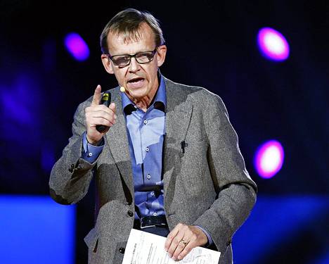 Hans Rosling tuli maailmankuuluksi mukaansatempaavana luennoitsijana ja tilastotietojen havainnollistajana.