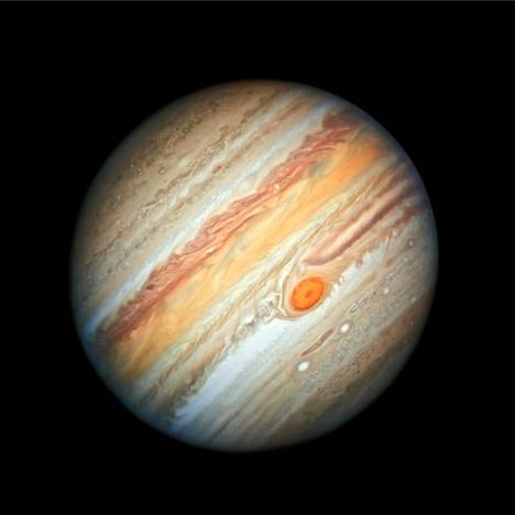 Jupiter on Aurinkokunnan mahtavin planeetta.