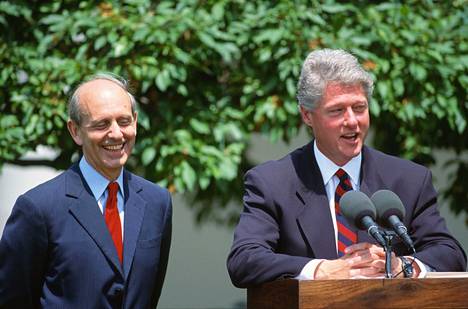 Bill Clinton appointed Stephen Breyer a Supreme Court judge in 1994.
